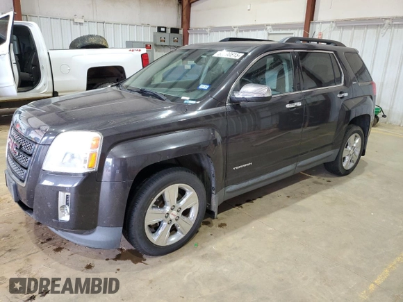 2015 GMC Terrain SLT with VIN 2GKALSEK5F6232390, listed as a Copart auction lot 53898615 with 124,982 mi miles and Clean Title. Bid and sale history available at carsss.com. Image 1.