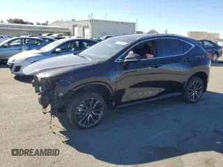 2024 Lexus NX with VIN 2T2ADCEZ5RC004741, listed as a Copart auction lot 76725814 with 13,247 mi miles and Salvage Title. Bid and sale history available at carsss.com. Image 1.