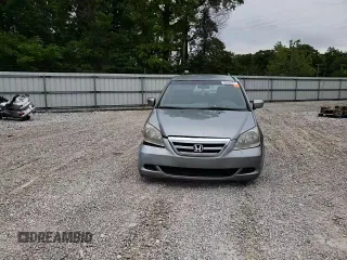 2007 Honda Odyssey EX with VIN 5FNRL38497B144794, listed as a Copart auction lot 55696584 with 0 mi miles and Salvage Title. Bid and sale history available at carsss.com. Image 12.