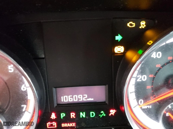 2014 Dodge Grand Caravan SE with VIN 2C4RDGBG0ER473442, listed as a Copart auction lot 49376295 with 106,092 mi miles and Salvage Title. Bid and sale history available at carsss.com. Image 9.
