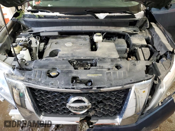 2013 Nissan Pathfinder SL with VIN 5N1AR2MM6DC669201, listed as a Copart auction lot 44315675 with 120,983 mi miles and Salvage Title. Bid and sale history available at carsss.com. Image 13.