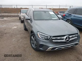 2021 Mercedes-Benz GLC with VIN W1N0G8DB5MV274639, listed as a IAAI auction lot 41546628 with 68,720 mi miles. Bid and sale history available at carsss.com. Image 1.