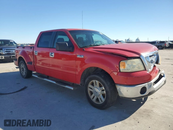 2007 Ford F-150 XLT with VIN 1FTRW02W07KD03916, listed as a Copart auction lot 84022864 with Not provided miles and Salvage title. Bid and sale history available at DreamBid. Image 4.