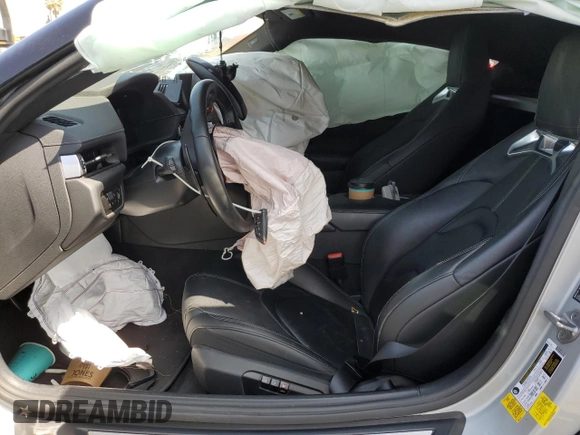 2022 Toyota Supra 3.0 with VIN WZ1DB0C06NW046204, listed as a Copart auction lot 58162645 with Not provided miles and Salvage title. Bid and sale history available at DreamBid. Image 7.