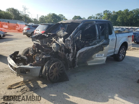 2018 Ford F-150 XL with VIN 1FTFW1E11JFD73191, listed as a Copart auction lot 60632965 with Not provided miles and Salvage title. Bid and sale history available at DreamBid. Image 1.