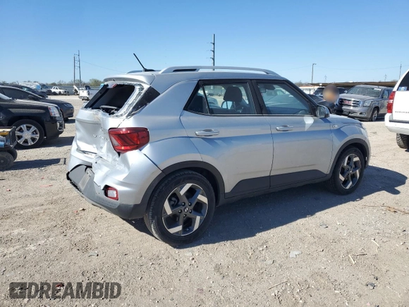 2023 Hyundai Venue Limited with VIN KMHRC8A39PU218751, listed as a Copart auction lot 49456515 with 48,891 mi miles and Salvage Title. Bid and sale history available at DreamBid. Image 3.