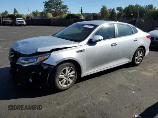 2018 Kia Optima LX with VIN 5XXGT4L36JG181852, listed as a Copart auction lot 64071225 with 51,962 mi miles and Salvage title. Bid and sale history available at DreamBid. Image 1.