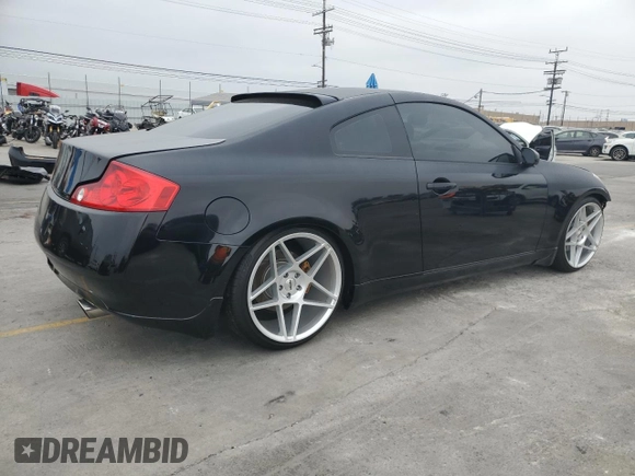 2004 Infiniti G35 w/Leather z VIN JNKCV54E24M800099, wystawiony jako Copart lot #59797675 z przebiegiem 156 273 mil mil oraz Szkoda całkowita • Salvage title. Historia ofert i sprzedaży dostępna na DreamBid. Obrazek 3.