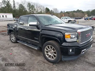 2015 GMC Sierra 1500 Denali with VIN 3GTU2WEC8FG322438, listed as a IAAI auction lot 38494558 with 66,043 mi miles. Bid and sale history available at carsss.com. Image 1.