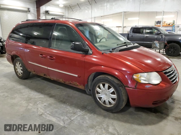 2007 Chrysler Town & Country LWB Touring with VIN 2A4GP54L77R310717, listed as a Copart auction lot 79765114 with 219,116 mi miles and Clean Title. Bid and sale history available at carsss.com. Image 4.