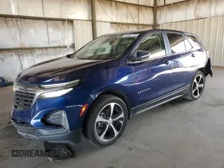 2022 Chevrolet Equinox LT z VIN 3GNAXKEV5NL310954, wystawiony jako Copart lot #52997755 z przebiegiem 34 511 mil mil oraz Szkoda całkowita • Salvage title. Historia ofert i sprzedaży dostępna na DreamBid. Obrazek 1.