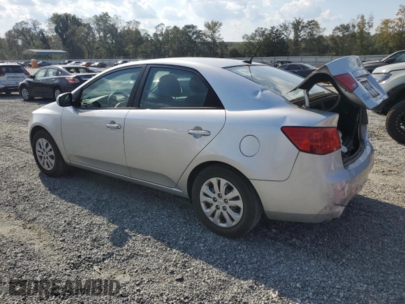 2011 Kia Forte LX with VIN KNAFT4A29B5341733, listed as a Copart auction lot 75127644 with 83,155 mi miles and Salvage Title. Bid and sale history available at carsss.com. Image 2.