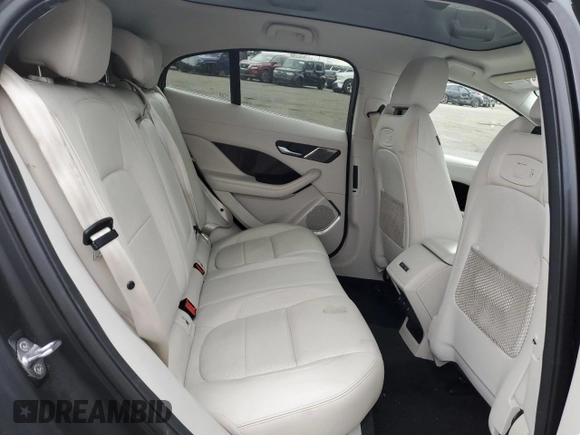 2019 Jaguar I-Pace HSE with VIN SADHD2S13K1F61760, listed as a Copart auction lot 89027055 with 46,924 mi miles and Salvage title. Bid and sale history available at DreamBid. Image 10.