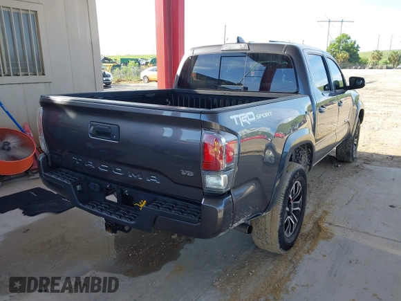 2021 Toyota Tacoma SR5 with VIN 5TFAZ5CN4MX113669, listed as a IAAI auction lot 42468007 with 29,368 mi miles and . Bid and sale history available at DreamBid. Image 4.