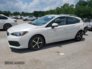 2022 Subaru Impreza Premium with VIN 4S3GTAD68N3710716, listed as a Copart auction lot 62309465 with 36,457 mi miles and Salvage title. Bid and sale history available at DreamBid. Image 1.