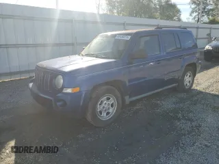 2010 Jeep Patriot Sport with VIN 1J4NT2GA0AD582810, listed as a Copart auction lot 80430274 with 77,730 mi miles and Clean Title. Bid and sale history available at carsss.com. Image 1.