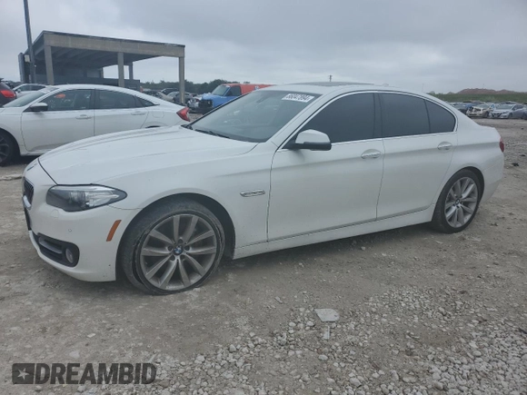 2015 BMW 5 Series 535i xDrive with VIN WBA5B3C54FD544122, listed as a Copart auction lot 86047894 with 125,520 mi miles and Clean Title. Bid and sale history available at carsss.com. Image 1.