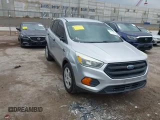 2017 Ford Escape S with VIN 1FMCU0F77HUA38637, listed as a IAAI auction lot 42468108 with 52,537 mi miles and . Bid and sale history available at DreamBid. Image 1.