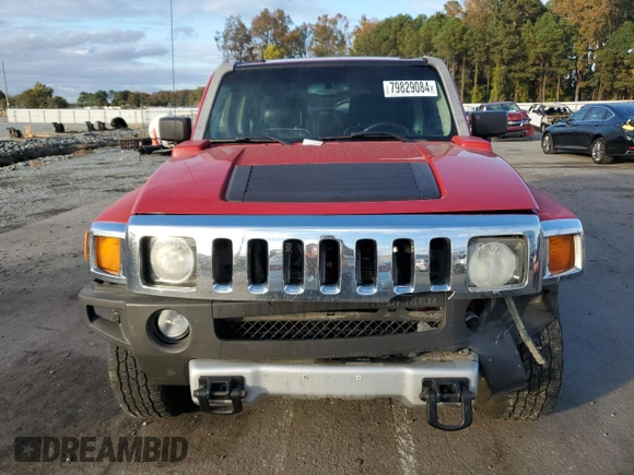 2008 Hummer H3 SUV with VIN 5GTEN13E688196729, listed as a Copart auction lot 79829084 with 237,694 mi miles and Salvage Title. Bid and sale history available at carsss.com. Image 5.