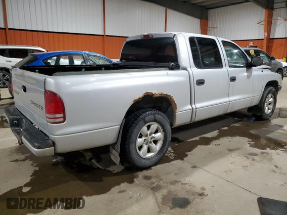 2003 Dodge Dakota Sport with VIN 1D7HL38N93S211272, listed as a Copart auction lot 86340074 with 356,331 mi miles and Salvage Title. Bid and sale history available at carsss.com. Image 3.