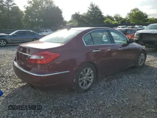 2013 Hyundai Genesis 3.8L z VIN KMHGC4DDXDU209542, wystawiony jako Copart lot #60845625 z przebiegiem 224 186 mil mil oraz Szkoda całkowita • Salvage title. Historia ofert i sprzedaży dostępna na DreamBid. Obrazek 3.
