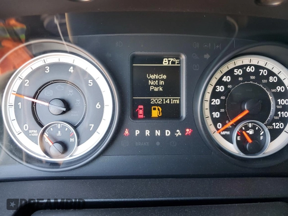 2013 Ram 1500 Tradesman with VIN 1C6RR6FG7DS655813, listed as a Copart auction lot 42730225 with 202,141 mi miles and Salvage title. Bid and sale history available at DreamBid. Image 9.