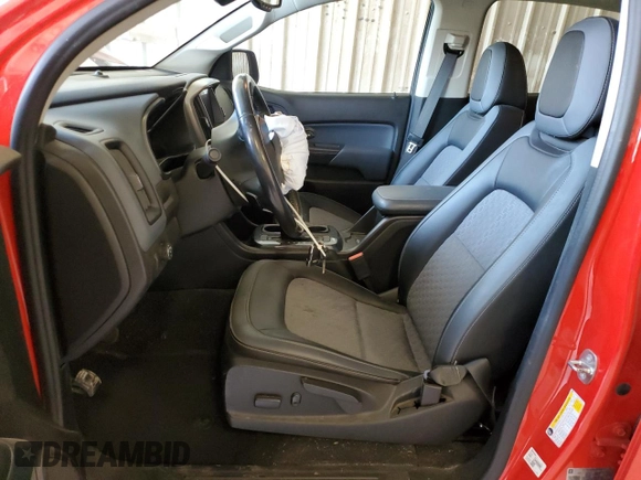2019 Chevrolet Colorado 2WD Z71 with VIN 1GCGSDEN3K1195044, listed as a Copart auction lot 42739055 with 71,319 mi miles and Salvage Title. Bid and sale history available at carsss.com. Image 7.