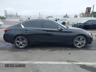 2021 Infiniti Q50 Signature Edition with VIN JN1EV7CP7MM706053, listed as a IAAI auction lot 42036446 with 26,392 mi miles and . Bid and sale history available at DreamBid. Image 13.