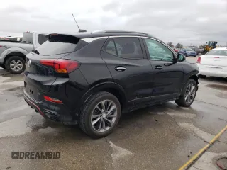 2023 Buick Encore GX Select with VIN KL4MMDSL7PB137210, listed as a Copart auction lot 45848015 with 16,798 mi miles and Salvage title. Bid and sale history available at DreamBid. Image 3.