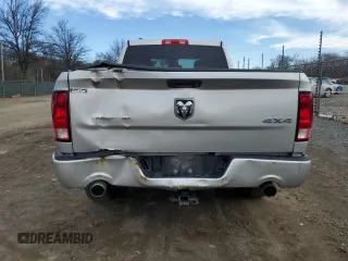 2016 Ram 1500 Tradesman z VIN 1C6RR7FT7GS411554, wystawiony jako Copart lot #48020435 z przebiegiem 128 679 mil mil oraz Szkoda całkowita • Salvage title. Historia ofert i sprzedaży dostępna na DreamBid. Obrazek 6.