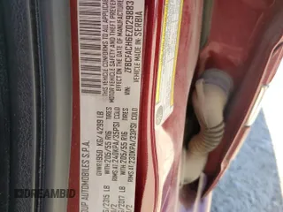 2014 FIAT 500L Lounge with VIN ZFBCFACH6EZ029883, listed as a Copart auction lot 80558044 with 116,997 mi miles and Salvage Title. Bid and sale history available at carsss.com. Image 14.