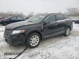 2017 Lincoln MKT with VIN 2LMHJ5NK8HBL01407, listed as a Copart auction lot 44768545 with 193,698 mi miles and Salvage Title. Bid and sale history available at DreamBid. Image 1.
