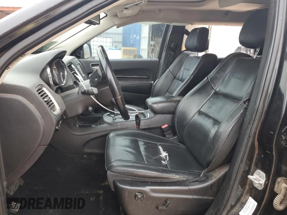 2012 Dodge Durango Citadel with VIN 1C4SDHET7CC180918, listed as a Copart auction lot 42714145 with 211,502 mi miles and Salvage title. Bid and sale history available at DreamBid. Image 7.