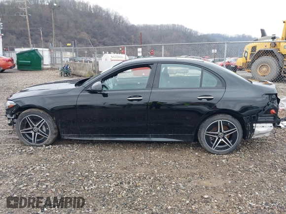 2025 Mercedes-Benz C 300 with VIN W1KAF4HB7SR244183, listed as a IAAI auction lot 41663163 with 1,291 mi miles and . Bid and sale history available at DreamBid. Image 15.