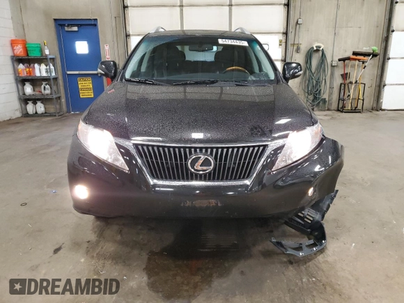 2011 Lexus RX 350 with VIN 2T2BK1BA5BC093729, listed as a Copart auction lot 54734435 with 141,120 mi miles and Salvage Title. Bid and sale history available at DreamBid. Image 5.