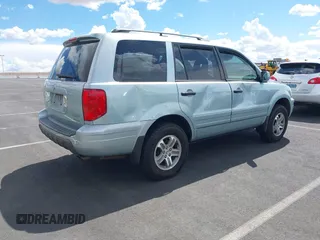 2003 Honda Pilot EX with VIN 2HKYF184X3H514170, listed as a IAAI auction lot 41678184 with 153,504 mi miles. Bid and sale history available at carsss.com. Image 6.