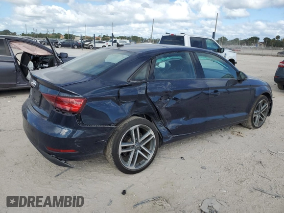 2020 Audi A3 with VIN WAUCUGFF8LA101532, listed as a Copart auction lot 73626863 with 20,048 mi miles and . Bid and sale history available at DreamBid. Image 3.