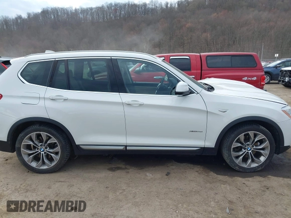 2016 BMW X3 xDrive28i with VIN 5UXWX9C54G0D71241, listed as a IAAI auction lot 41908274 with 190,895 mi miles. Bid and sale history available at carsss.com. Image 13.