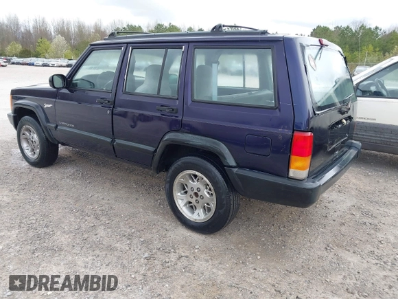 1998 Jeep Cherokee Sport with VIN 1J4FT68S2WL237956, listed as a IAAI auction lot 41846188 with 1 mi miles. Bid and sale history available at carsss.com. Image 3.