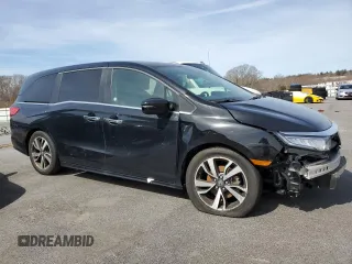 2021 Honda Odyssey Touring with VIN 5FNRL6H89MB008147, listed as a Copart auction lot 49830205 with 58,632 mi miles and Clean Title. Bid and sale history available at carsss.com. Image 4.