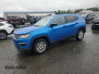 2021 Jeep Compass Sport с VIN 3C4NJCAB6MT518465, выставлен на аукционе Copart как лот 56797435 с пробегом 82 089 миль миль и Списание • Salvage title. История ставок и продаж доступна на DreamBid. Изображение 1.
