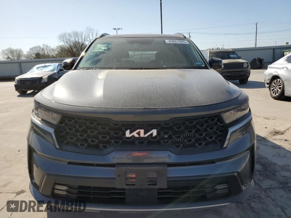 2023 Kia Sorento SX z VIN 5XYRK4LF9PG215910, wystawiony jako Copart lot #49861025 z przebiegiem 25 007 mil mil oraz Szkoda całkowita • Salvage title. Historia ofert i sprzedaży dostępna na DreamBid. Obrazek 5.