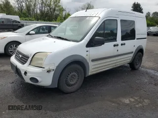2010 Ford Transit Connect XLT z VIN NM0LS6BN1AT018703, wystawiony jako Copart lot #56548575 z przebiegiem 184 017 mil mil oraz Szkoda całkowita • Salvage title. Historia ofert i sprzedaży dostępna na DreamBid. Obrazek 1.
