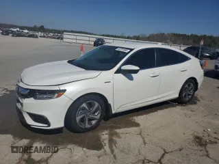 2019 Honda Insight EX with VIN 19XZE4F52KE018139, listed as a Copart auction lot 48791605 with 74,562 mi miles and Salvage Title. Bid and sale history available at carsss.com. Image 1.
