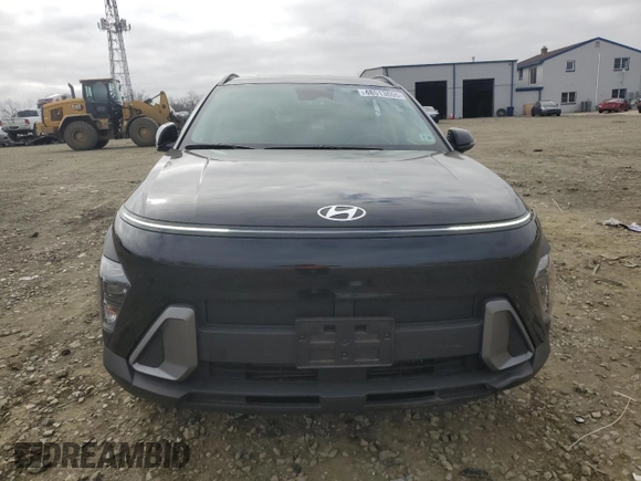 2024 Hyundai Kona SEL with VIN KM8HBCAB0RU083557, listed as a Copart auction lot 48513655 with 15,131 mi miles and Salvage Title. Bid and sale history available at carsss.com. Image 5.