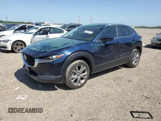 2022 Mazda CX-30 2.5 S Preferred Package with VIN 3MVDMBCL8NM457925, listed as a Copart auction lot 52000155 with 16,860 mi miles and Clean Title. Bid and sale history available at carsss.com. Image 1.