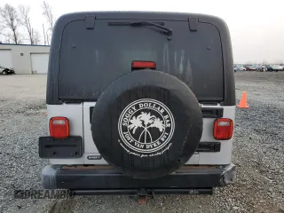 2006 Jeep Wrangler Unlimited LWB with VIN 1J4FA44S66P757473, listed as a Copart auction lot 50405835 with 143,685 mi miles and Salvage Title. Bid and sale history available at carsss.com. Image 6.