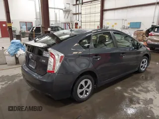 2013 Toyota Prius One with VIN JTDKN3DU1D1619845, listed as a IAAI auction lot 41935880 with 127,601 mi miles. Bid and sale history available at carsss.com. Image 4.
