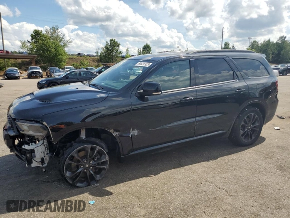 2021 Dodge Durango GT with VIN 1C4RDJDG7MC750878, listed as a Copart auction lot 60526925 with 36,190 mi miles and Salvage title. Bid and sale history available at DreamBid. Image 1.