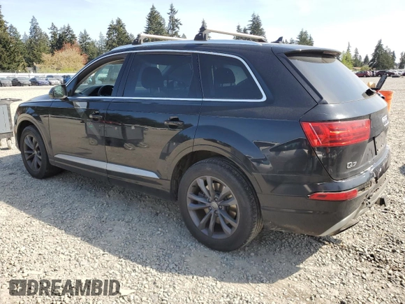 2017 Audi Q7 Premium с VIN WA1AAAF76HD000644, выставлен на аукционе Copart как лот 54451185 с пробегом 85 879 миль миль и Списание • Salvage title. История ставок и продаж доступна на DreamBid. Изображение 2.